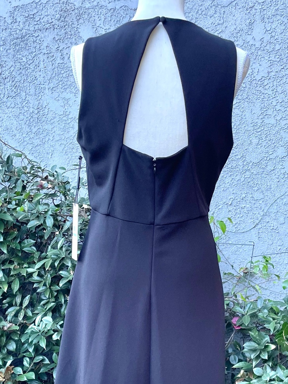 Calvin Klein Sleeveless Midi Dress Keyhole Back Size 8 - Picture 12 of 12